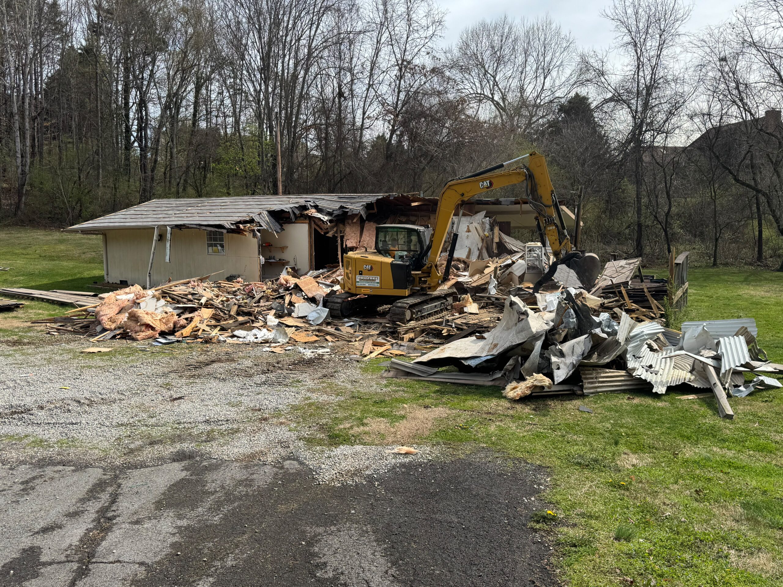 House Demolition service in Knoxville, TN